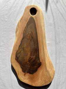 Planche à découper écologique faite à la main en bois d'acacia naturel de qualité supérieure Poignée Passe au lave-vaisselle Planche à fromage rectangulaire en bois pour - Product Image 4