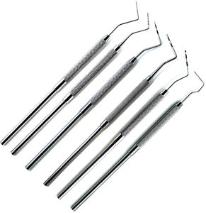 Kit de instrumentos de higiene dental Manual de acero inoxidable, espejo de boca de diente de examen Dental, instrumento Dental quirúrgico, UL-AMIN - Product Image 3