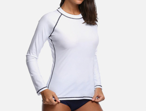 Vente flash : Rashguard pour femme, respirant, antibactérien, protection UV, séchage rapide, sport, entraînement, gym, fitness, plage - Product Image 5
