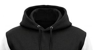 Sudadera con Capucha para Hombre, 100% Algodón, Talla Grande, Cierre Frontal con Cremallera, Color Sólido, Forro Polar, con Logotipo Personalizado, Ropa de Invierno - Product Image 2