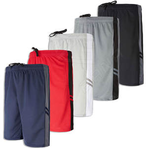 Venta al por mayor de poliéster de alta calidad pantalones cortos de gimnasio para los hombres del Deporte Pantalones cortos de baloncesto pantalones cortos de malla personalizados - Product Image 6