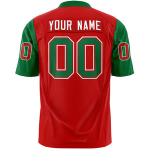 Men's Boxy Retro American Football Jersey <b>Vintage</b> Sports <b>Tracksuit</b> with Short Sleeves Streetwear Rugby Mesh Shirt - Product Image 3