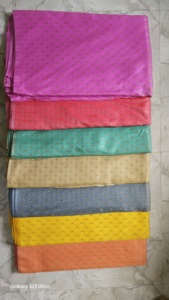 Luxury French Net Lace Fabric Floral Jacquard Embroidery Printed Knitted for <b>Wedding</b> Parties for African Traditional Attire - Product Image 4