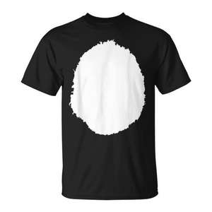 T-shirt promotionnel unisexe adulte à manches courtes et col rond, imprimé numérique, motif ours polaire mignon pour Halloween - Product Image 1