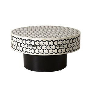 Abat-jour en laiton Table d'appoint en métal Meubles de restaurant et d'hôtel personnalisables en gros Table d'appoint Fournitures de table à boire - Product Image 6