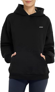 เสื้อฮู้ดกันลมระบายอากาศได้ดี สีพื้น พิมพ์โลโก้ตามสั่งสำหรับผู้หญิง ปี 2025 เหมาะสำหรับใส่ลำลองในฤดูใบไม้ร่วงและฤดูหนาว - Product Image 2