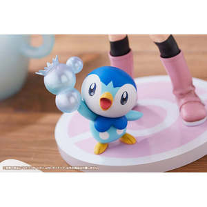 Figura de Resina y PVC Kotobukiya Pokémon Hikari Piplup ARTFX J Escala 1/8 para Niñas y Fans Japonesas con Personajes Adorables - Product Image 4