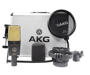Mikrofon perekam suara, kualitas tinggi AKG C414 XLII Multi pola Studio referensi kondensor mikrofon perekam