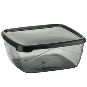 Juego de 3 Recipientes Cuadrados para Especias de Cocina, 500 ml, 900 ml, 1500 ml, Libres de BPA, Tapas Herméticas, Apilables, Duraderas, de Plástico Moderno - Product Image 4