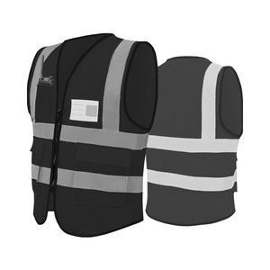 High Visibility Reflective Safety <b>Vest</b> Safety Clothing Unisex Sleeveless Jacket Custom Logo - Product Image 1