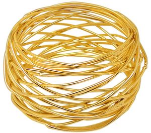 Anneaux de serviette et distributeur de serviettes en laiton design accessoire de décoration de table à manger en métal pour cuisine restaurant hôtel bureau pour fête - Product Image 3