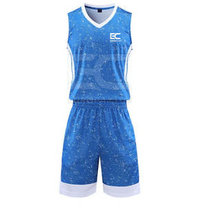 Uniforme de Baloncesto en Oferta, Conjunto de Uniforme de Baloncesto de Buena Calidad a Precio Económico, Nuevo Diseño - Product Image 1
