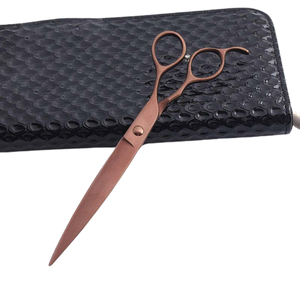 Ciseaux de toilettage droits faits à la main pour animaux de compagnie | Ciseaux de toilettage pour chiens de qualité supérieure - Product Image 1