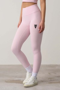 เลกกิ้งออกกำลังกายเอวกลางสำหรับผู้หญิง แบบขายส่ง ปรับแต่งได้ ดีไซน์ใหม่ เป็นมิตรกับสิ่งแวดล้อม ทนทาน ยืดหยุ่น พร้อมตะขอเกี่ยวเอวกลาง - Product Image 4