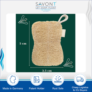 Best Quality Wholesale Eco-friendly and Biodegradable 100% Natural <b>Loofah</b> Size M Rectangular Shape Dish & Bath Sponge for Sale - Product Image 5