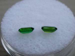 100% cromo natural diópsido piedras preciosas Fabricación de joyas preciosas naturales Fabricación de joyas piedra facetada Esmeralda corte forma a granel OEM - Product Image 4