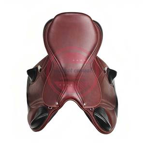 Selle de cheval en cuir personnalisé Selle d'équitation en cuir véritable - Product Image 3