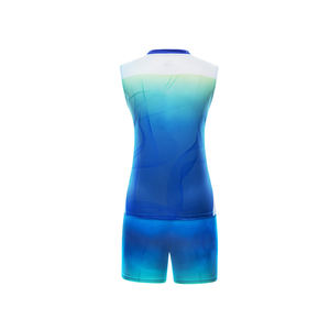 Ensembles de maillots de volley-ball respirants, uniformes de volley-ball unisexes au nouveau design personnalisé, maillots de volley-ball sublimés - Product Image 4