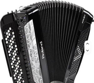Acordeón V-Accordion FR-8X Negro de Grado Industrial y para Bricolaje, con Personalización OEM/ODM, Garantía de 3 Años, Origen Estadounidense - Product Image 1