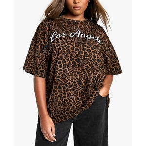 Camiseta de mujer Camiseta básica informal de manga corta Camiseta OEM/ODM Logotipo personalizado Tarifas al por mayor Camisetas con estilo - Product Image 1