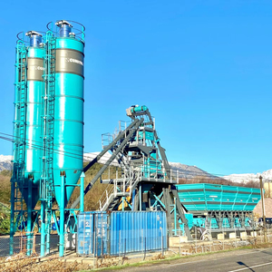 Máquina compacta por lotes de 100 M3/h para planta dosificadora de hormigón Incluye componentes esenciales Motor de bomba Motor PLC Cojinete de caja de cambios - Product Image 1