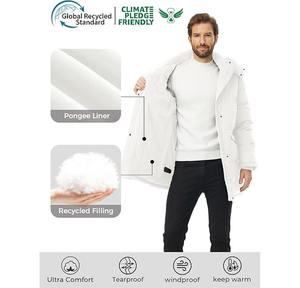 Blouson matelassé élégant pour femme, respirant, uni, teint, chaud pour l'hiver, à porter au quotidien, avec doublure douce pour la peau pour un confort tout au long de la journée - Product Image 4
