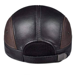 Chapeaux en cuir personnalisés fabriqués par des professionnels Le Pakistan a fabriqué des chapeaux en cuir de conception de services OEM pour unisexe - Product Image 5