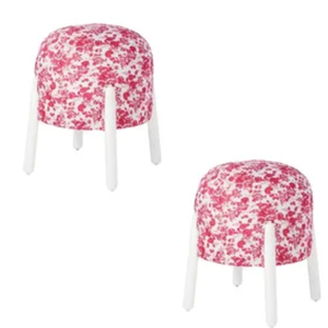 Meubles modernes de pouf rond de salon pour des hôtels et des appartements matériel de tissu d'utilisation directe de prix de gros - Product Image 5