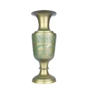 Vase à fleur en métal Pot conçu sur mesure de bonne qualité Vase décoratif de sol conçu sur mesure par décor Impex - Product Image 1