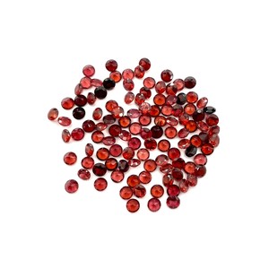 Natural Red <b>Garnet</b> Round Cut Faceted Loose Gemstone For Jewelry Making 1.50mm Round Mozambique <b>Garnet</b> Stone at Wholesale Price - Product Image 4