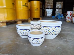 [Leo Nguyen Le] - Macetas Decorativas para el Hogar al por Mayor, Macetas Pequeñas para Flores, Macetas de Cerámica Esmaltada para Interiores, Macetas para Plantas de Jardín - Product Image 2