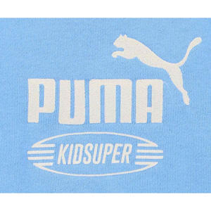 Camisetas deportivas Puma Kidsuper Crewneck para hombre, color: rosa/azul claro, 100% auténticas - Product Image 3