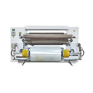 High Speed Jumbo Roll Paper Film OPP Pet PE Packaging Film Aluminum Foil Slitting Rewinding Machine