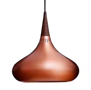 Lámpara colgante de diseño de lujo, lámpara colgante de metal de hierro, lámpara personalizada de hierro con acabado de cobre de Azora Industries - Product Image 6
