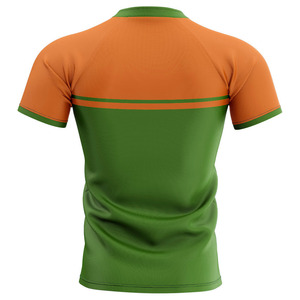 Camiseta de Rugby personalizada de secado rápido y humedad, uniforme de Rugby sublimado para hombre, camiseta de Rugby barata colorida de secado rápido - Product Image 6