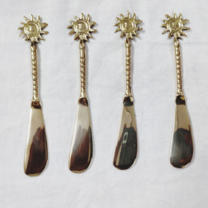 Couteau à beurre de couverts en laiton massif de dernière conception pour la maison Restaurant Hôtel et couteau de couverts de cuisine élégant pour les cadeaux - Product Image 3