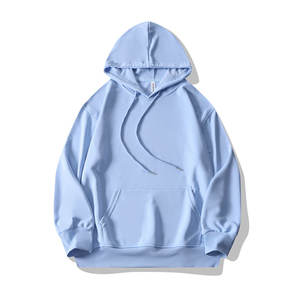 Luxe Hip Hop Plain Hoodies Hommes Blanc Divers Coloré 100% Coton À Capuche Street wear Surdimensionné Heavyweight Hoodies En Coton - Product Image 5