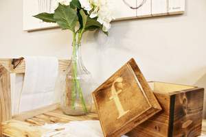 Long White <b>Wood</b> Keepsake Box Hot Selling Gifts & Crafts Wooden Boxes Wall Signs Made In India - Product Image 5