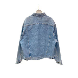 Chaqueta vaquera de algodón de alta calidad para hombre nueva ropa informal elegante con cuello levantado OEM al por mayor con tela de lona - Product Image 2