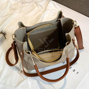 Sac en cuir véritable pour femme, léger, durable, à trois sangles, fermeture éclair, imperméable, portable - Meilleure vente, qualité supérieure, 3L - Product Image 5