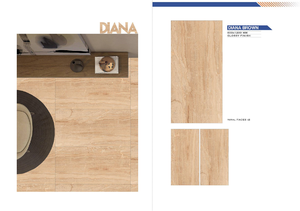 Carreaux de sol en porcelaine de conception moderne en gros, 600x1200 mm, 60x120 cm, brillants, 8 mm d'épaisseur, matériaux de construction intérieurs pour l'utilisation en appartement - Product Image 4