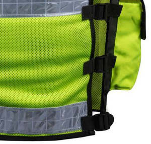 Security Latest Design Logo Custom Color Security High Visibility <b>Reflective</b> <b>Vest</b> Front Zipper Safety <b>Vests</b> Hi Viz Tactical - Product Image 4