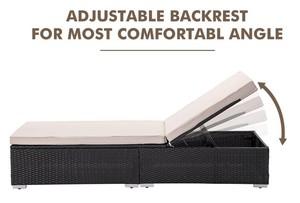 Meubles de plage de mer extérieur de haute qualité, piscine, chaises de salon en aluminium, Patio, Chaise de jardin, Chaise de soleil, canapé de plage - Product Image 6