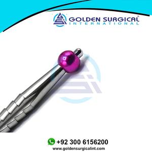 Élévateur dentaire en acier inoxydable poli, instrument dentaire PDL (proximateur radiculaire en angle mesial vers le bas) ELV-07 - Product Image 2