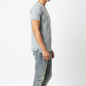 T-shirt pour homme en coton 100% avec strass, coupe ample, toutes saisons, service OEM très demandé. - Product Image 6