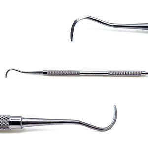 Sondes dentaires Instruments chirurgicaux Double extrémité en acier inoxydable léger Manuel de haute qualité certifié CE Ensemble de soins de gros - Product Image 5