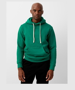 Stylish Design Buttons Hoodie <b>Grey</b> Hot Selling Hooded <b>Fleece</b> Cotton Fashion Stylish French Terry Elongated Outdoor Hoodies - Product Image 3