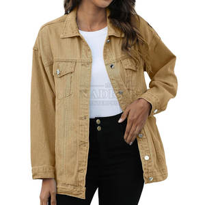 Oem Service Manufacturer Jeans <b>Jacket</b> <b>Lightweight</b> <b>Women</b> Jeans <b>Jacket</b> Quick Dry <b>Women</b> Jeans <b>Jacket</b> - Product Image 1