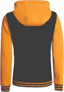 Custom Made <b>Men's</b> Polyester/Cotton Fleece Oversized Fit <b>Hoodie</b> Color Blocking Design Waterproof Windproof Features Embroidery - Product Image 6