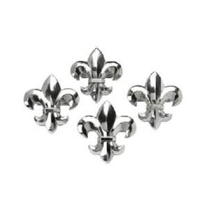 Elegant Set of 4 Polished <b>Silver</b> Stainless Steel <b>Napkin</b> Rings for Weddings Events Tableware Decoration Durable Metal Material - Product Image 1